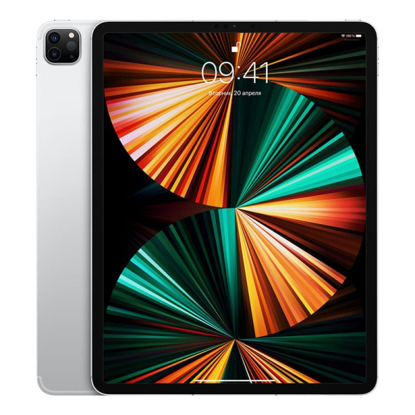 Apple iPad Pro 12,9" (2021) Wi-Fi + Cellular 128Gb Silver, серебристый