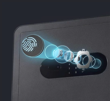 Электронный сейф Xiaomi Mi Smart Safe Box 65Mn BGX-5/X1-3001 Black