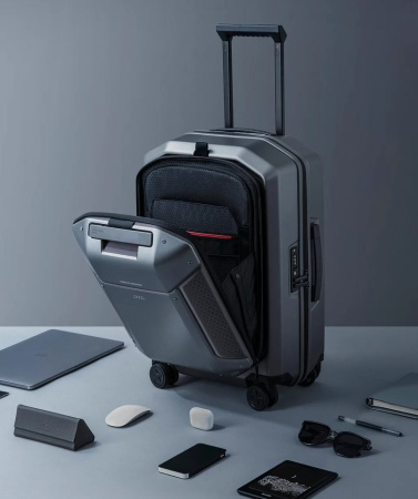 Чемодан Xiaomi Urevo EVA 21" Gray серый