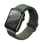 Ремешок Uniq Aspen Strap Braided для Apple Watch 38/40/41 мм, цвет Зеленый (40MM-ASPGRN)