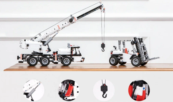 Конструктор строительный кран (720 деталей) Xiaomi MITU Building Blocks Mobile Engineering Crane MTJM03IQI