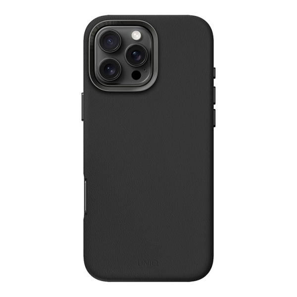 Чехол Uniq Lyden Black (Magsafe) для iPhone 16 Pro Max, черный