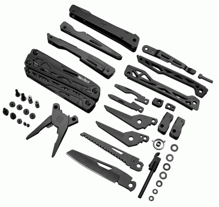 Мультитул Xiaomi NextTool Multifunction Knife, Black (KT5024/NE0123)