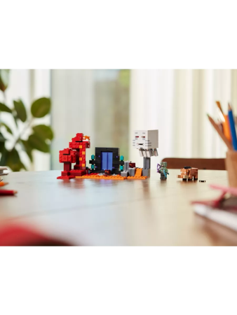 Конструктор LEGO Minecraft - Экспедиция в нижний мир (21255)