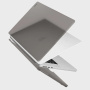Чехол Uniq HUSK Pro Claro для MacBook Air 13'' (2022), цвет Серый (MA13(2022)-CLAROMGRY)