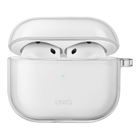 Чехол Uniq Glase для AirPods 4, Clear (AIRPODS(2024)-GLSCLR)