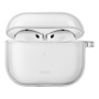 Чехол Uniq Glase для AirPods 4, Clear (AIRPODS(2024)-GLSCLR)