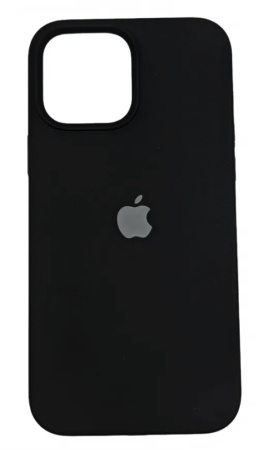 Чехол Silicone Case Simple 360 для iPhone 13 Pro Max, Black