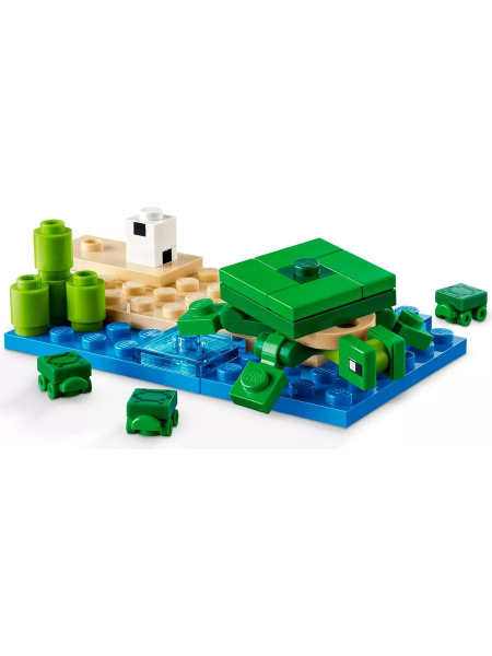 Конструктор LEGO Minecraft - Пляжный дом черепахи (21254)