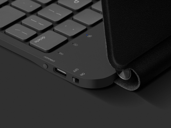 Беспроводная клавиатура UNIQ VENNO Magnetic smart keyboard folio для iPad Pro 11/Air 10.9 (2022/21) (NPDP11(2022)-VENNORUBLK)