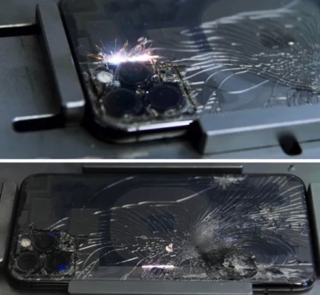 Замена заднего стекла на iPhone 11 Pro
