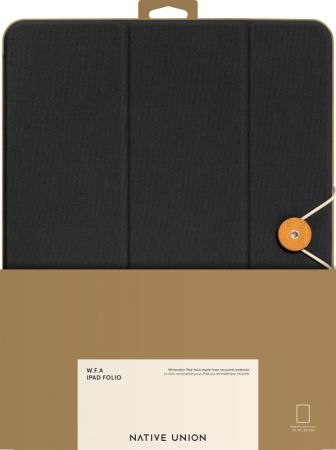 Чехол Native Union Folio для iPad Pro 12.9, черный