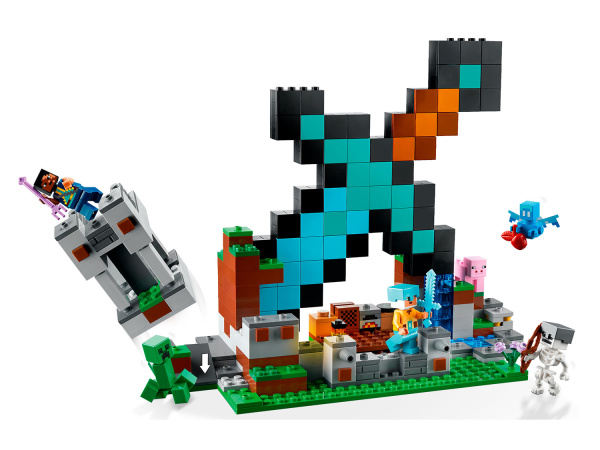 Конструктор LEGO Minecraft - Застава меча (21244)