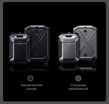 Чемодан Xiaomi Urevo EVA 21" Gray серый