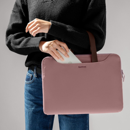 Сумка Tomtoc TheHer Laptop Handbag A21 для MacBook 13-14", Raspberry
