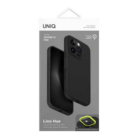 Чехол Uniq силиконовый LINO Grey (Magsafe) для iPhone 16 Pro