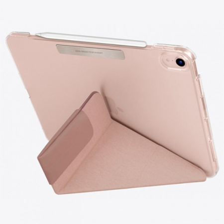 Чехол-книжка Uniq CAMDEN Anti-microbial для iPad Air 10.9 (2020), цвет Розовый (NPDA10.9GAR(2020)-CAMPNK)