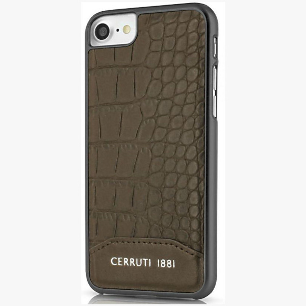 Чехол CG Mobile Cerruti 1881 Croco Leather Hard для iPhone 7/8/SE 2020, цвет Коричневый (CEHCP7MCBR)