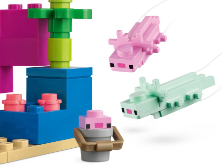 Конструктор LEGO Minecraft - Дом Аксолотля (21247)