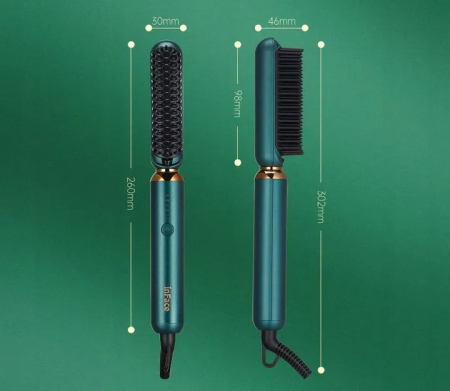 Стайлер для волос Xiaomi InFace Ion Hairbrush, Зеленый (ZH-10D)