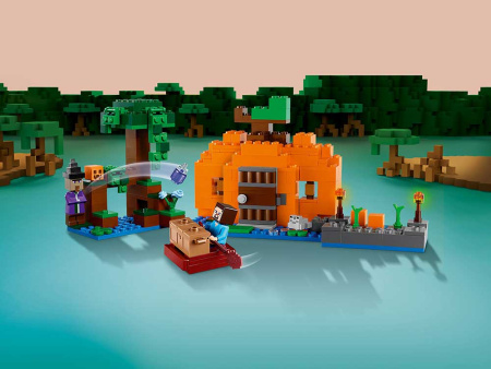 Конструктор LEGO Minecraft - Тыквенная ферма (21248)