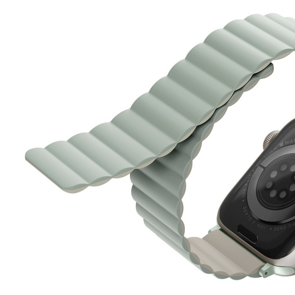 Ремешок Uniq Revix reversible Magnetic для Apple Watch 41/40/38mm, Sage/Beige (41MM-REVSAGBEG)