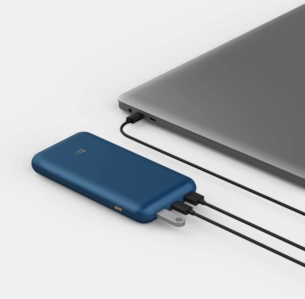 Внешний аккумулятор (Power Bank) ZMI QB823, 20000мAч, 65W, темно-синий [qb823 dark blue]
