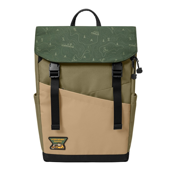Рюкзак Tomtoc Travel Slash-T64 Laptop Backpack 15.6" (Win)/18L Green