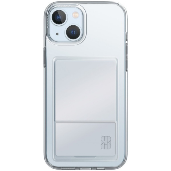 Чехол Uniq для iPhone 15 Air Fender ID (cardslot) Clear
