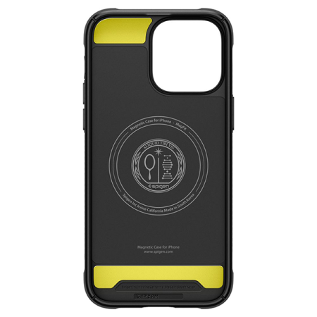 Чехол SPIGEN RUGGED ARMOR MAG MAGSAFE IPHONE 14 PRO MAX MATTE BLACK, цвет Черный матовый (8809811863437)