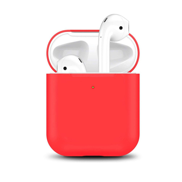 Чехол для AirPods 2 ультратонкий Premium (Red)