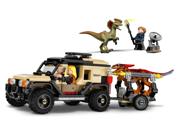 Конструктор LEGO Jurassic World™ - Перевозка пирораптора и дилофозавра (76951)