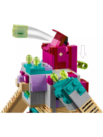 Конструктор LEGO Minecraft - Схватка Пожирателей (21257)