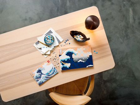 Конструктор LEGO ART - Большая волна в Канагаве (31208)