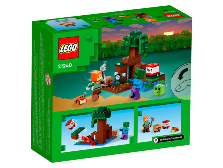 Конструктор LEGO Minecraft - Болотное приключение (21240)