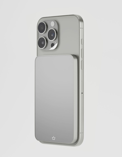 Внешний аккумулятор VLP Diamond Energy MagSafe 5000 mAh, Натуральный титан (1044002)