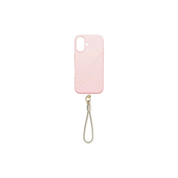 Чехол Uniq COEHL Strap series Serina Cloud Pink (MagSafe) для iPhone 17