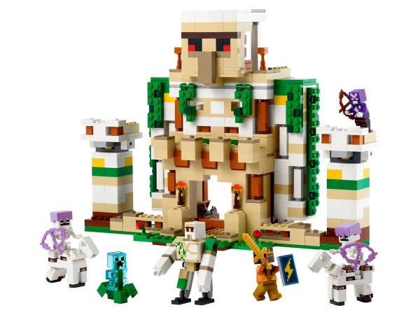 Конструктор LEGO Minecraft - Крепость Железного Голема (21250)