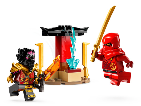Конструктор LEGO Ninjago - Кай и Рас: Битва на машине и мотоцикле (71789)