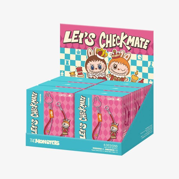 Коллекционная фигурка THE MONSTERS Let's Checkmate Series-Pendant Blind Box
