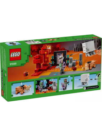 Конструктор LEGO Minecraft - Экспедиция в нижний мир (21255)