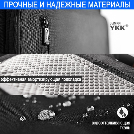 Tomtoc сумка Navigator-A43 для ноутбука Macbook Pro 13-14'', черная