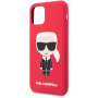 Чехол Karl Lagerfeld Liquid Iconic для iPhone 11 Pro Red, (KLHCN58SLFKRE)