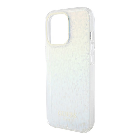 Чехол Guess PC/TPU Faceted Mirror Disco Hard Iridescent для iPhone 15 Pro
