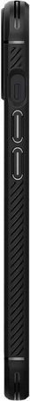 Чехол Spigen Rugged Armor для iPhone 13 Matte Black, цвет Черный матовый (ACS03518)