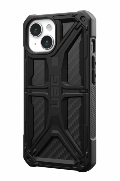 Чехол Uag Monarch для iPhone 15 Plus, цвет Carbon Fiber (840283910142)
