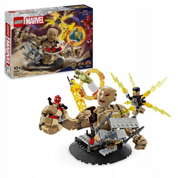 Конструктор LEGO Marvel - Человек-паук против Песочного человека (76280)
