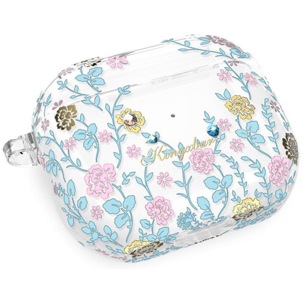 Чехол Flora для AirPods 3, цвет Розовый/Голубой (6959003503428)