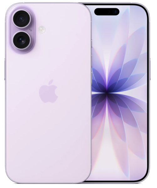 Apple iPhone 17 512Gb eSIM Lavender, фиолетовый