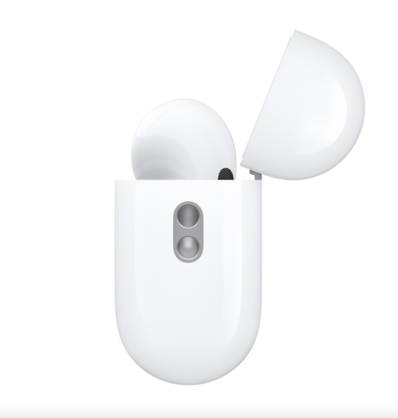Беспроводные наушники Apple AirPods Pro 2 MagSafe (2022) с беспроводным зарядным футляром (MQD83) White, Белый